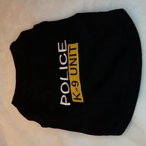 Parisian Pet - ( Dog or Cat ) Tee Shirt.  PPOLICE K-9 UNIT